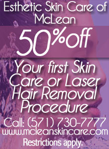 Skin Care and Laser Hair Removal in McLean VA 22101